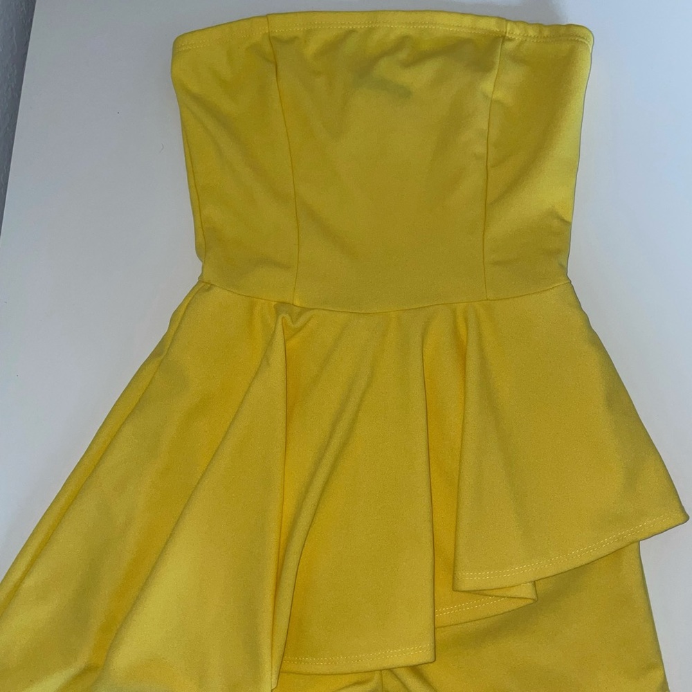 Yellow romper